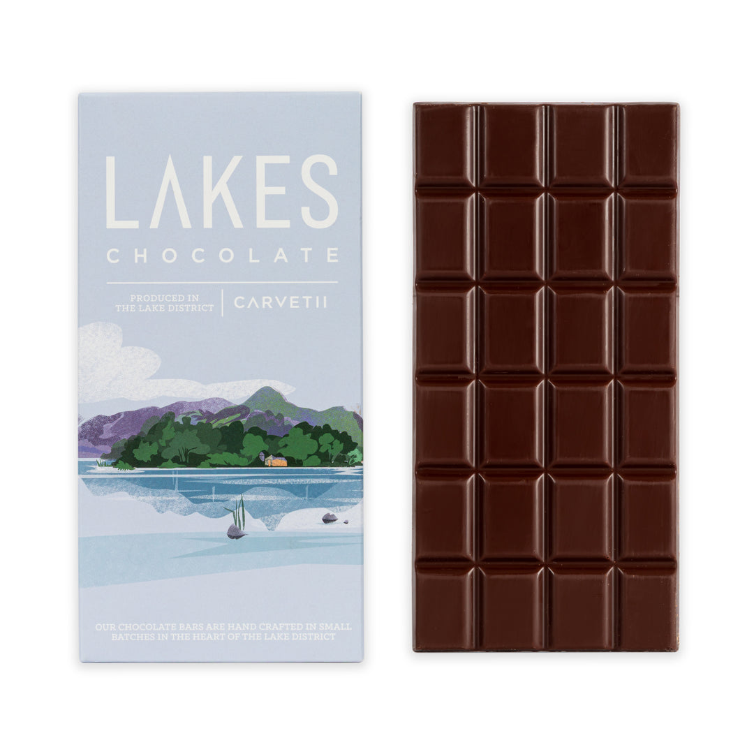 Lakes 55% Dark Chocolate Bar 80g