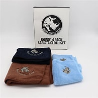 Rhino barista cloth set