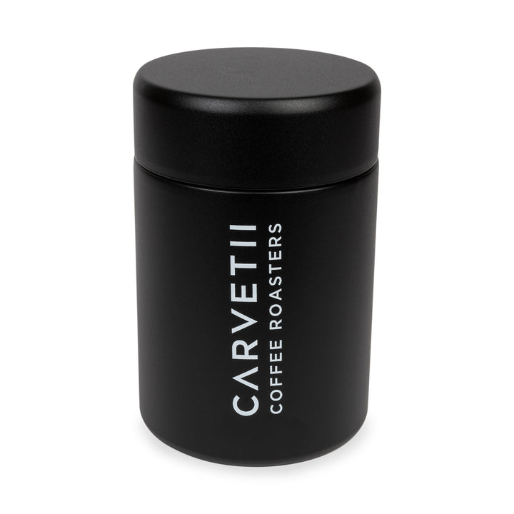 Carvetii Coffee Canister Black