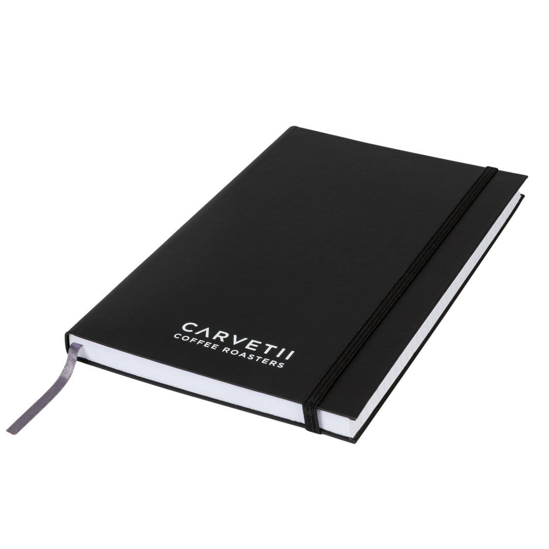 Carvetii Ruled Notebook Black (Castelli)